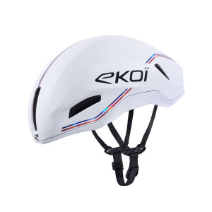Ekoï Casque EKOI Racing R-AERO LTD Nation France blanc Unique male