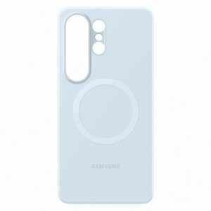 Samsung Capa Silicone Magnética  para Galaxy S26 Ultra-  Azul Claro