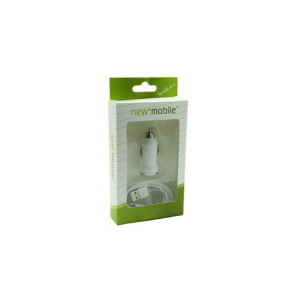 Adaptador Isqueiro New Mobile com Cabo Lightning - Branco