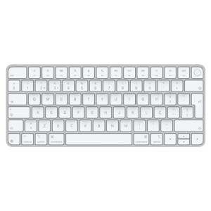 Apple Teclado  Magic Keyboard com Touch ID 2024 - Layout PT - Branco