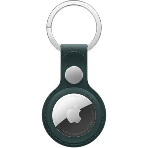 Apple Porta‑chaves em tecido FineWoven para AirTag - Verde Escuro