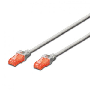 Ewent Cabo de Rede  CAT 6 UTP 2M - Cinzento