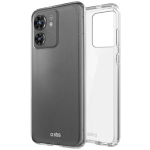 SBS Capa Silicone  Skinny 0.3 para Motorola Edge 50 - Transparente