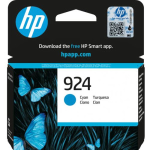 HP Tinteiro  924 Azul (4K0U3NE)  Elegível para o Instant Ink