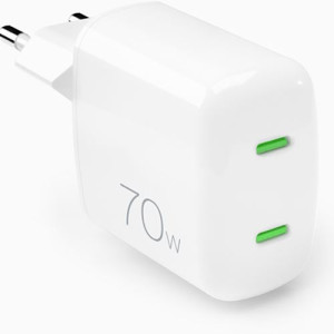 Puro Carregador USB-C GaN  Mini Pro 70W - Branco