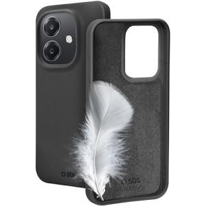 SBS Capa Silicone  Instinct para Oppo A40 - Preta