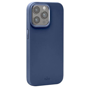 Puro Capa  Icon em Silicone com MagSafe para Apple iPhone 15 Pro Max - Azul