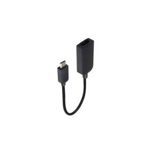 Accsup Adaptador  USB-C para HDMI 4K 20cm - Preto