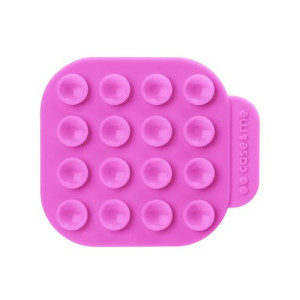 Puro Suporte de Ventosa Dupla  Case&Me Universal - Rosa