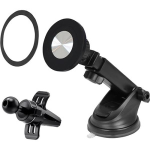 Suporte Auto Magsafe WeFix 360º para Smartphone - Preto