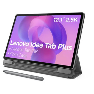 Lenovo Tablet  Idea Tab Plus TB361FU - 12GB - 256GB - Wi-Fi - Luna Grey +  Tab Pen + Capa Folio