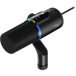 Microfone Gaming HyperX FlipCast  USB  XLR - Preto
