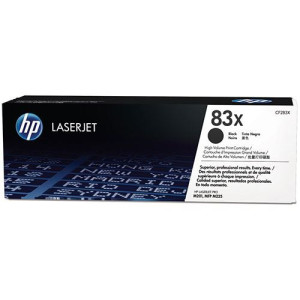 HP Toner  LaserJet 83X - Preto