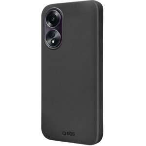 SBS Capa Silicone  Instinct para Oppo A60 - Preta