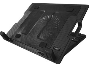 Ewent Base de Ventilação  Portátil EW1258 Preto