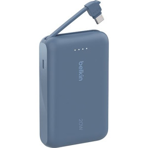 Belkin Powerbank + Cabo USB-C Integrado  Boost Charge 10000mAh - Azul