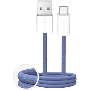 Puro Cabo  Fabrik 4 USB para USB-C 1.5m - Azul