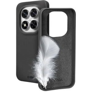 SBS Capa Silicone  Instinct para Xiaomi Redmi Note 14 Pro - Preta