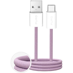 Puro Cabo  Fabrik 4 USB para USB-C 1.5m - Rosa