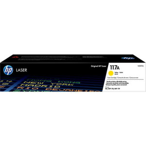 HP Toner  Laser Original 117A - Amarelo