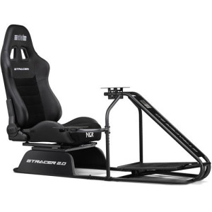 Cockpit com Cadeira Next Level Racing® GTRacer 2.0 - Preto