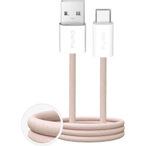 Puro Cabo  Fabrik 4 USB para USB-C 1.5m - Bege (Sandshell)