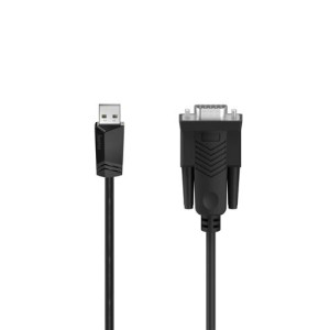 Hama Cabo de Dados  Conversor USB / Serial 1.5 m Preto (200622)