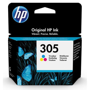 HP Tinteiro  305 (3YM60AE) - Tri-color -  Elegível para o  Instant Ink