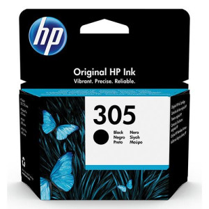 HP Tinteiro  305 (3YM61AE) - Preto -  Elegível para o  Instant Ink