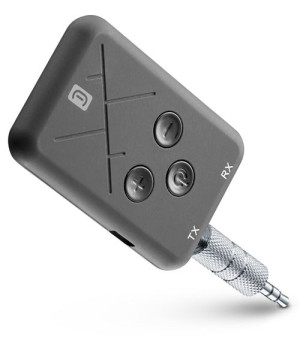 Recetor Cellular Line 2 em 1 sem Fio  Bluetooth 5.0  Adaptador Jack 3.5mm