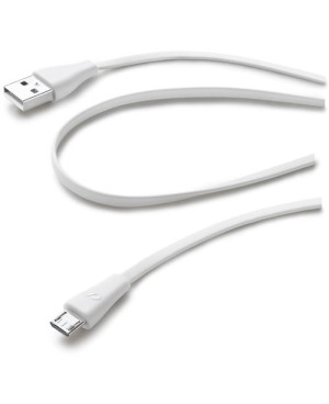 Cellular line Cabo de Dados Cellularline Tipo A/Micro-USB B USB 2.0 1m Branco