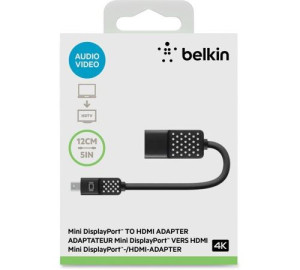 Belkin Adaptador   MINI DP/HDMI 4K preto