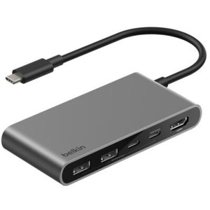 Belkin Hub USB-C 5 em 1 + HDMI  Connect - Space Gray