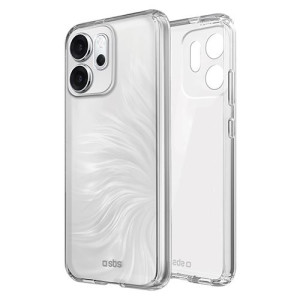 SBS Capa Silicone  Skinny 0.3 para OPPO Reno 14F - Transparente