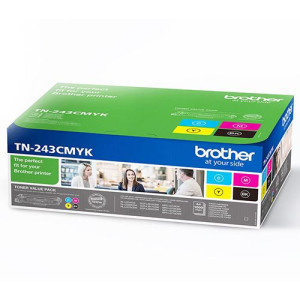Brother Pack Toner  TN-243CMYK - Preto  Ciano  Magenta  Amarelo