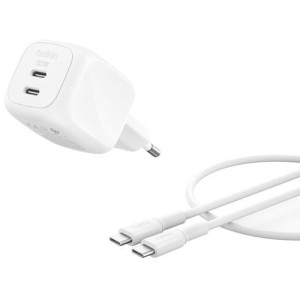 Belkin Carregador GaN  BoostCharge Pro 50W + Cabo USB-C - Branco