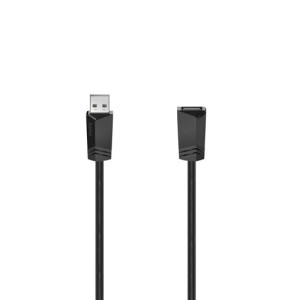 Hama Extensão USB  2.0 Tipo-A/A 3m Preto (0200620)