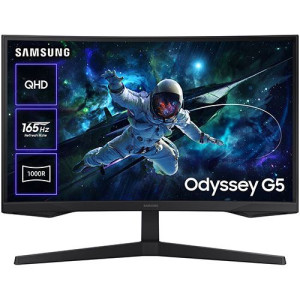 Samsung Monitor Gaming Curvo  Odyssey G5 LS32CG552  32''  QHD  165 Hz