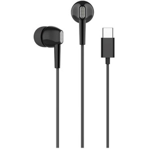 Puro Auriculares USB-C  Fine - Preto