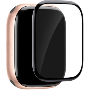 Puro Película de Vidro Temperado  para Apple Watch 10 / 11 - Moldura Preta