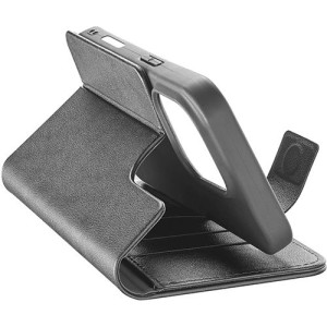 Capa Wallet Cellular Line Book Agenda para iPhone 16 Pro - Preta