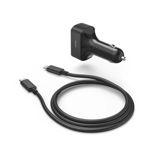 Hama Carregador Portátil  200018 65W 1x USB-C + 1x USB-A - Preto
