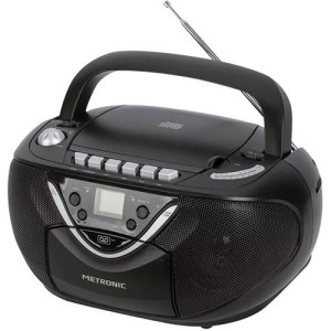 Sem marca Rádio CD Metronic - Preto