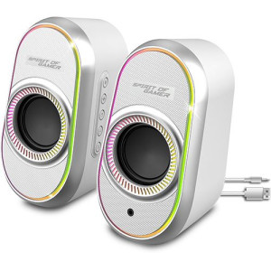 Colunas Spirit of Gamer (SOG) Fanatic SP-5500WT- Branco