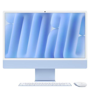 Apple iMac  24''  2024  M4  24GB  256GB SSD  GPU 10-core - Azul