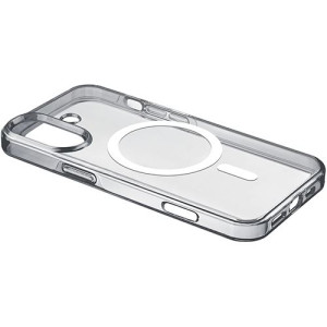 Capa Cellular Line Gloss Mag para iPhone 16 Plus- Preto Transparente