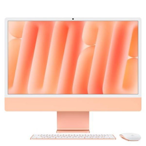 Apple iMac  24''  2024  M4  24GB  512GB SSD  GPU 10-core - Laranja