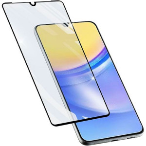 Película de Vidro Temperado Cellular Line Impact Glass Capsule para Samsung Galaxy A16 - Moldura Preta