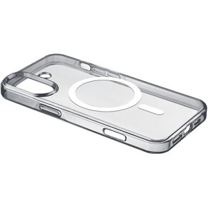 Capa Cellular Line Gloss Mag para iPhone 16 - Preto Transparente