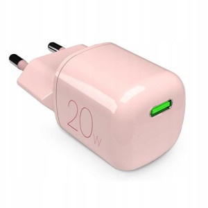 Puro Carregador GaN USB-C  MiniPro 20W - Dusty Pink